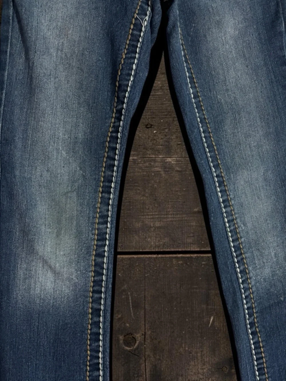 Mudd Dark Blue Slim Jeans Girls Size 7 With Pocket Embellishments
